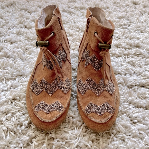 House of Harlow 1960 Shoes - House of Harlow 1960 Monty Beaded Boots